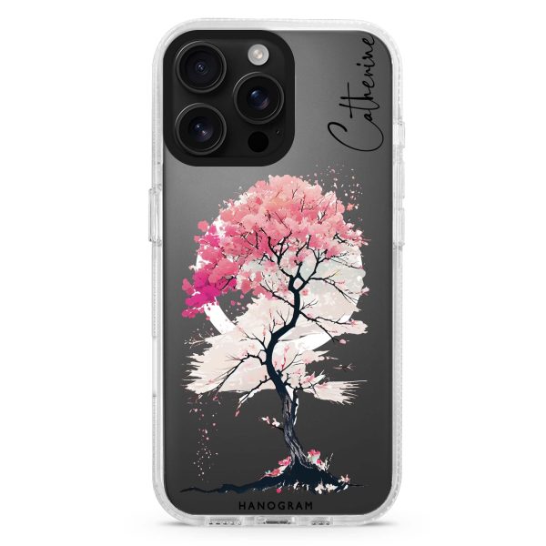 A Cherry tree iPhone 15 Pro MagSafe Compatible Ultra Clear Case For Discount