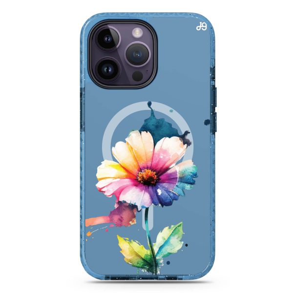 A Beautiful Flower iPhone 14 Pro MagSafe Compatible Durashock Case For Sale