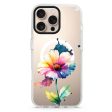 A Beautiful Flower iPhone 15 Pro MagSafe Compatible Ultra Clear Case Supply