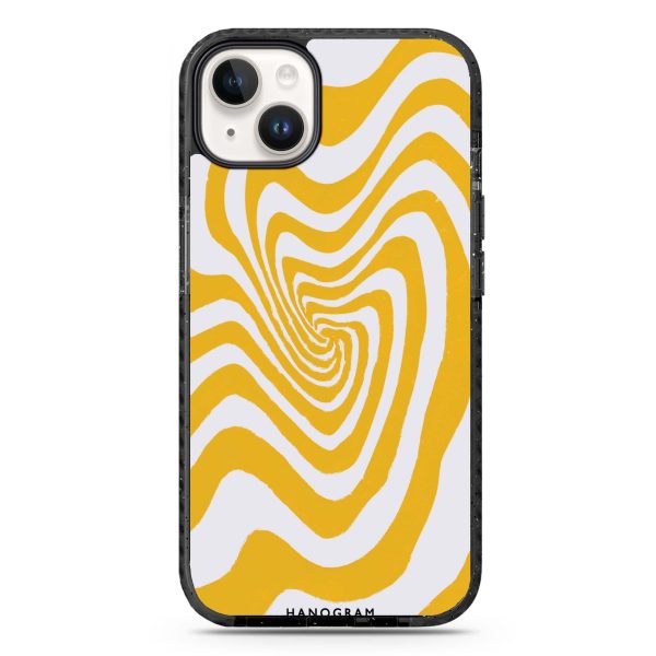 Abstract Paint Pattern iPhone 14 MagSafe Compatible Durashock Case Online now