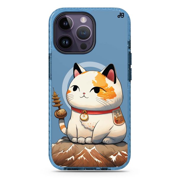 A Cute Cat iPhone 14 Pro MagSafe Compatible Durashock Case Online