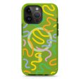 Abstract Doodles iPhone 14 Pro MagSafe Compatible Durashock Case Sale