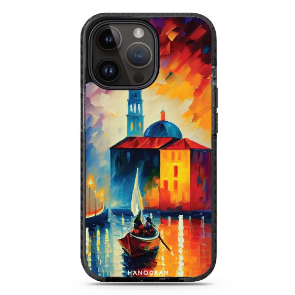 A Boat in Italy iPhone 14 Pro MagSafe Compatible Durashock Case Supply