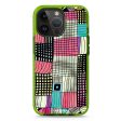 Abstract Checked Pattern iPhone 14 Pro MagSafe Compatible Durashock Case For Discount