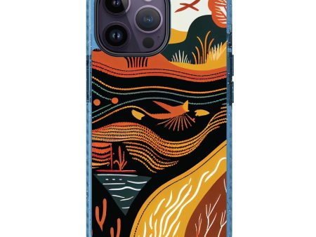 Abstract painting iPhone 14 Pro MagSafe Compatible Durashock Case Supply