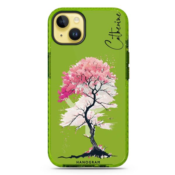 A Cherry tree iPhone 14 MagSafe Compatible Durashock Case Online