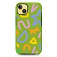 Abstract Doodles iPhone 14 Durashock Case Cheap