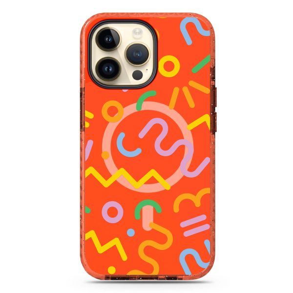 Abstract Doodles MagSafe Compatible Durashock Case Fashion