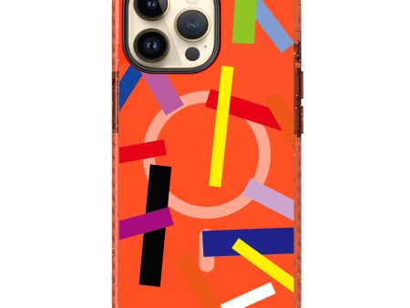 Abstract Art iPhone 14 Pro Max MagSafe Compatible Durashock Case Sale