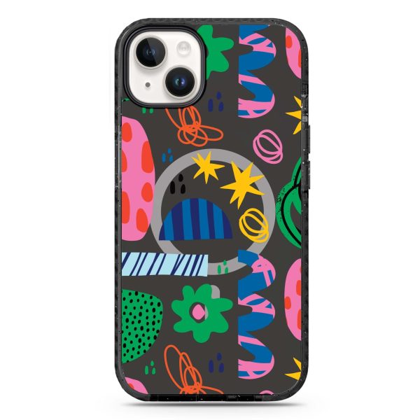 Abstract Drawing by Joe iPhone 14 Plus MagSafe Compatible Durashock Case Online