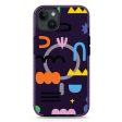 Abstract Doodles Pattern iPhone 14 Plus MagSafe Compatible Durashock Case Online