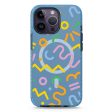 Abstract Doodles iPhone 14 Pro Max MagSafe Compatible Durashock Case For Sale