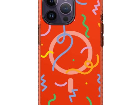 Abstract Doodles MagSafe Compatible Durashock Case Sale