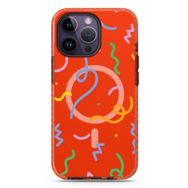 Abstract Doodles MagSafe Compatible Durashock Case Sale