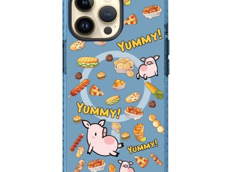 Yummy Piggy iPhone 14 Pro MagSafe Compatible Durashock Case Online Hot Sale