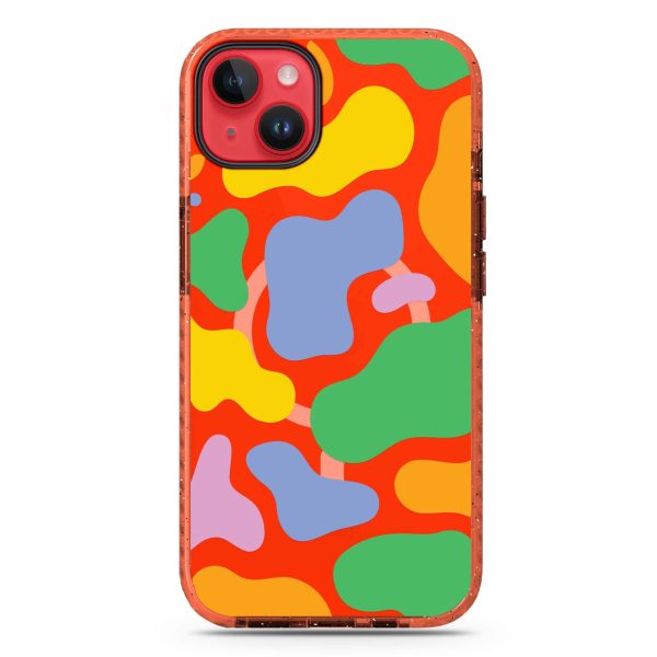 Abstract Doodles iPhone 14 Plus MagSafe Compatible Durashock Case Online