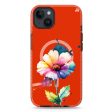 A Beautiful Flower iPhone 14 Plus MagSafe Compatible Durashock Case Online Hot Sale