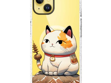 A Cute Cat iPhone 14 MagSafe Compatible Durashock Case on Sale