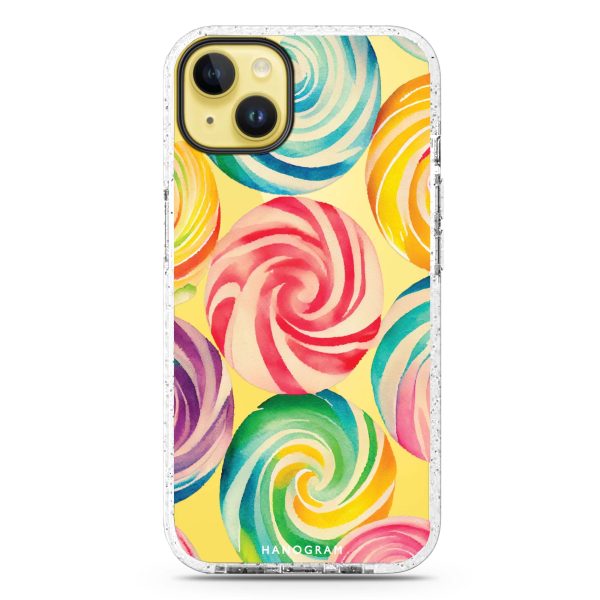 Abstract Candy iPhone 14 Durashock Case Discount