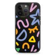 Abstract Doodles iPhone 14 Pro Max Durashock Case Discount