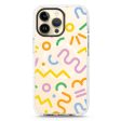 Abstract Doodles iPhone 14 Pro Max MagSafe Compatible Durashock Case For Sale