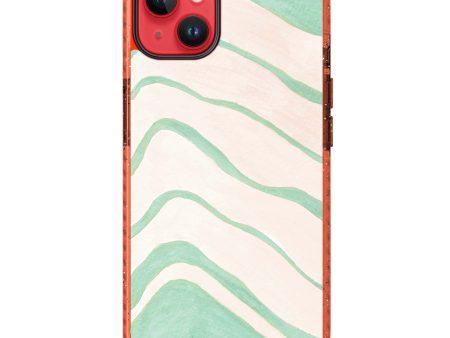 Abstract Paint Pattern iPhone 14 Plus MagSafe Compatible Durashock Case Sale