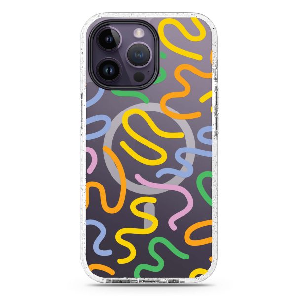 Abstract Doodles MagSafe Compatible Durashock Case Online