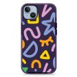 Abstract Doodles iPhone 14 Plus Durashock Case For Sale