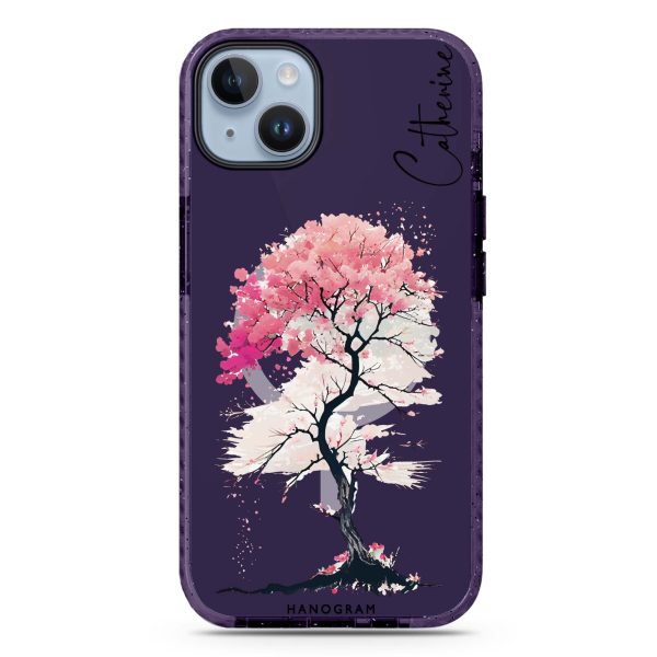 A Cherry tree iPhone 14 Plus MagSafe Compatible Durashock Case Supply