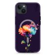 A Beautiful Watercolour Flower iPhone 14 Plus MagSafe Compatible Durashock Case Fashion