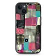 Abstract Checked Pattern iPhone 14 Durashock Case Online Sale