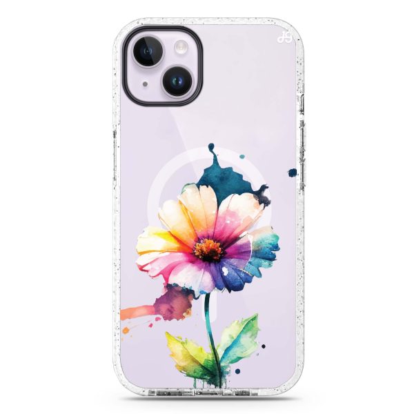 A Beautiful Flower iPhone 14 Plus MagSafe Compatible Durashock Case Online Hot Sale