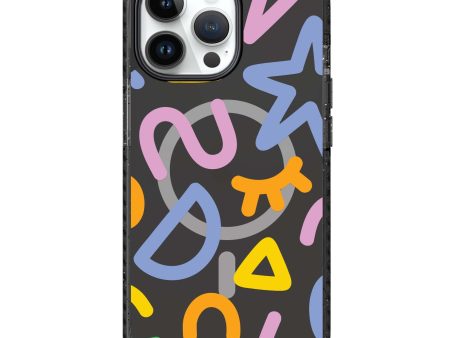 Abstract Doodles MagSafe Compatible Durashock Case For Cheap