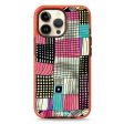 Abstract Checked Pattern iPhone 14 Pro Max Durashock Case For Sale