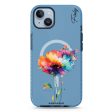 A Beautiful Watercolour Flower iPhone 14 Plus MagSafe Compatible Durashock Case Fashion