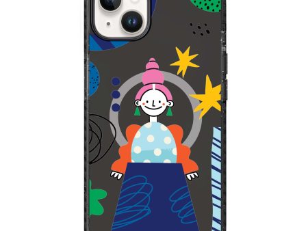 Abstract People iPhone 14 Plus MagSafe Compatible Durashock Case For Sale