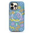 Abstract Doodles iPhone 14 Pro Max MagSafe Compatible Durashock Case For Sale