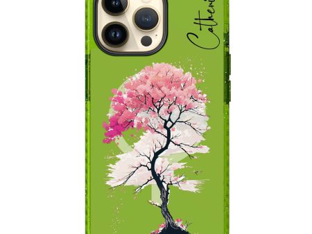 A Cherry tree iPhone 14 Pro Max MagSafe Compatible Durashock Case Cheap