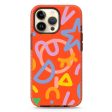 Abstract Doodles MagSafe Compatible Durashock Case For Cheap