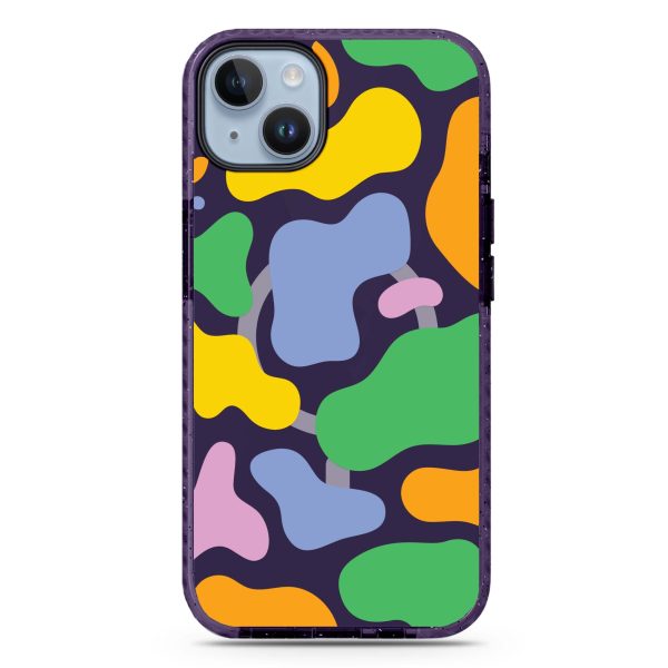 Abstract Doodles iPhone 14 Plus MagSafe Compatible Durashock Case Online