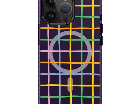 Abstract Doodles Pattern iPhone 14 Pro Max MagSafe Compatible Durashock Case on Sale