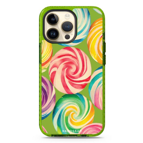 Abstract Candy iPhone 14 Pro Durashock Case on Sale