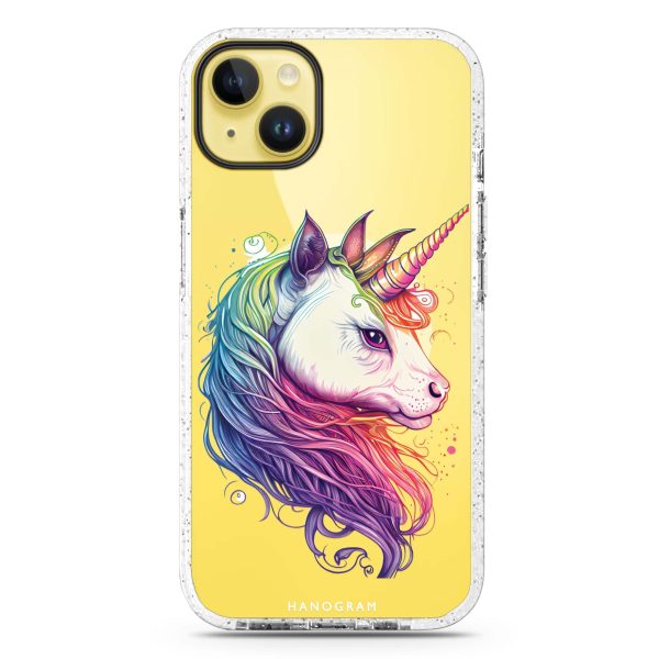 A unicorn iPhone 14 Plus MagSafe Compatible Durashock Case Cheap