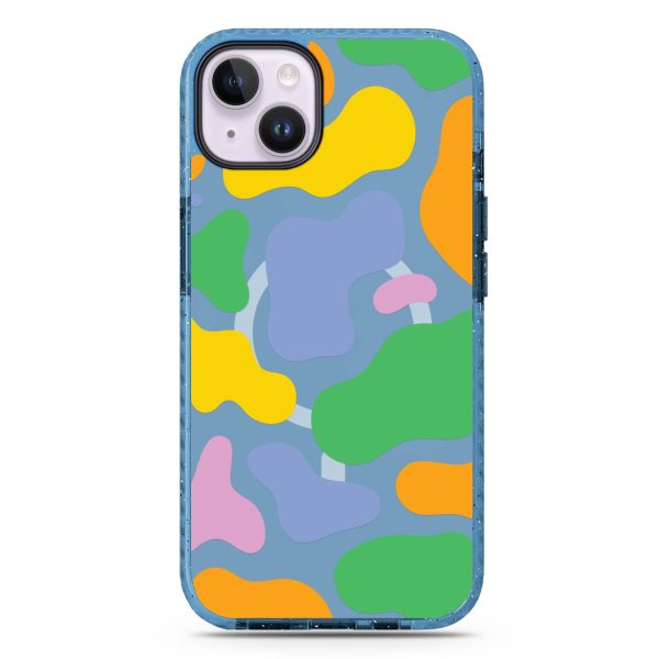 Abstract Doodles iPhone 14 Plus MagSafe Compatible Durashock Case Online