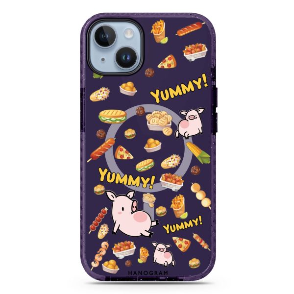 Yummy Piggy iPhone 14 Plus MagSafe Compatible Durashock Case For Discount