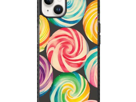 Abstract Candy iPhone 14 Plus MagSafe Compatible Durashock Case Sale