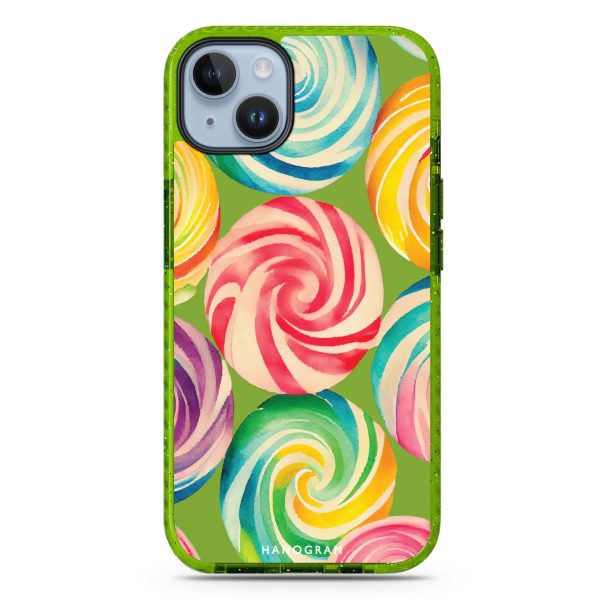 Abstract Candy iPhone 14 Durashock Case Discount