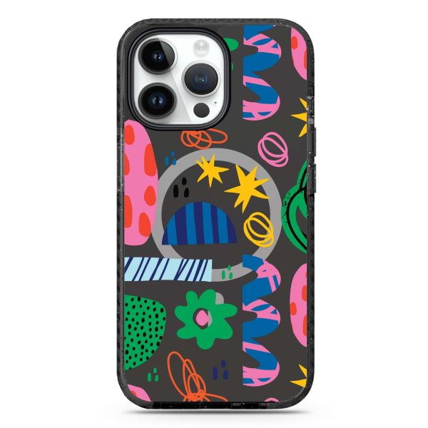 Abstract Drawing by Joe MagSafe Compatible Durashock Case Fashion