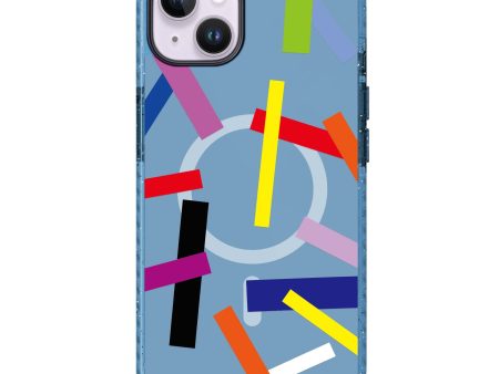 Abstract Art iPhone 14 Plus MagSafe Compatible Durashock Case Hot on Sale