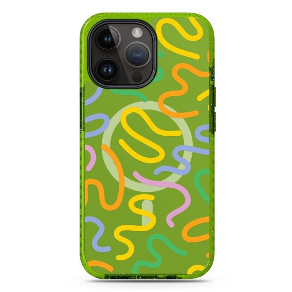 Abstract Doodles MagSafe Compatible Durashock Case Online